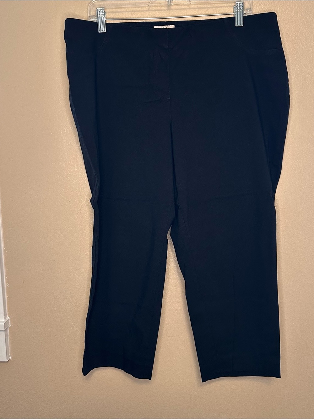 Style & Co. Black Cropped Ankle Pants